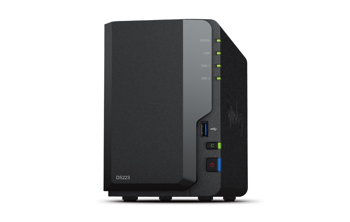 Synology Desktop 2-BAY QUAD CORE 2GB RAM, DS223