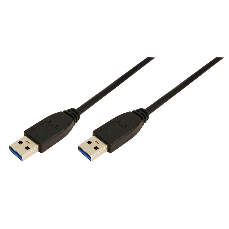 Logilink CABLU USB, USB 3.0 (T) la USB 3.0 (T), 2m, black, CU0039