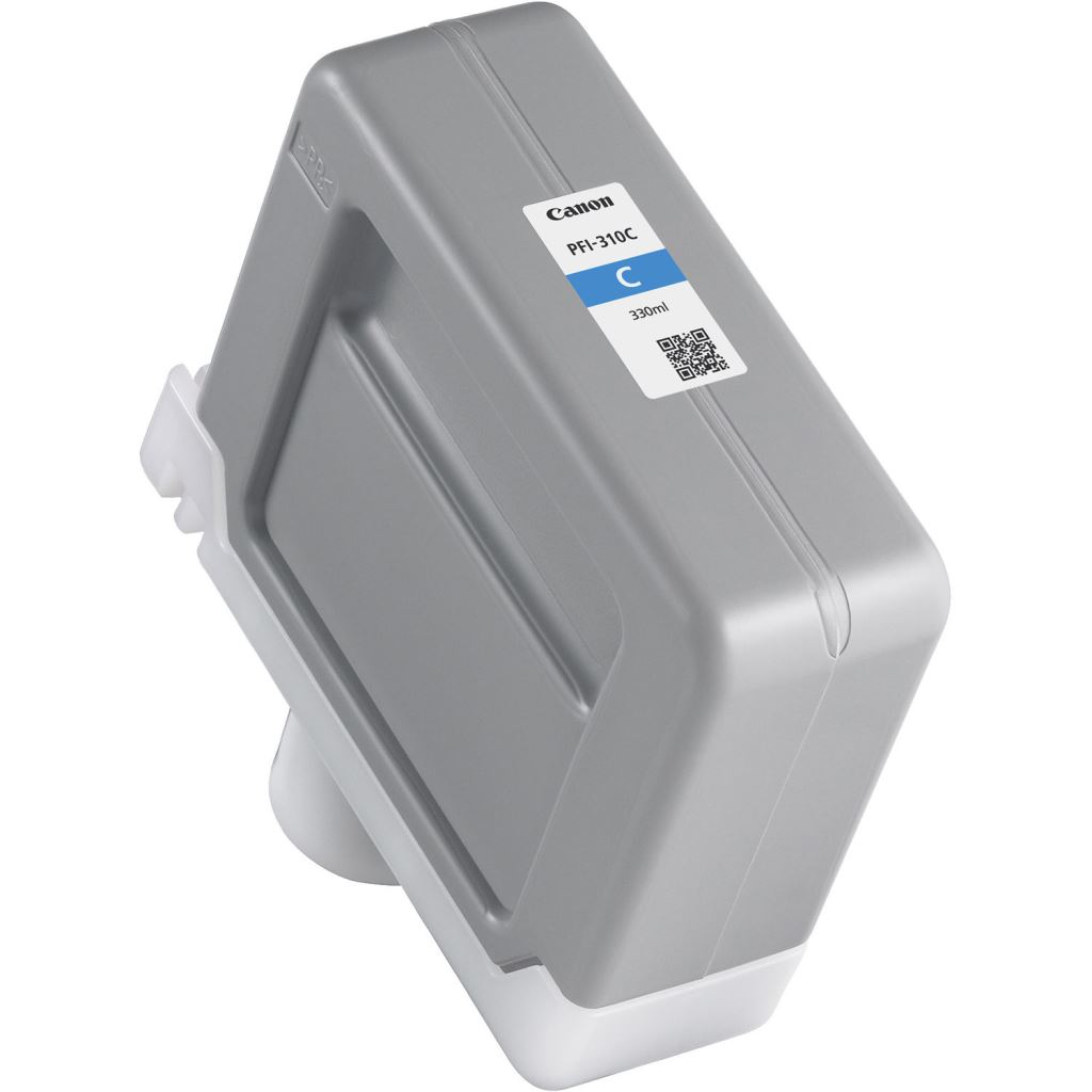 Canon Cartus Cerneala Original Cyan, PFI-310C pentru IPF TX-2000|TX-3000|TX-4000, 330ml, 2360C001AA