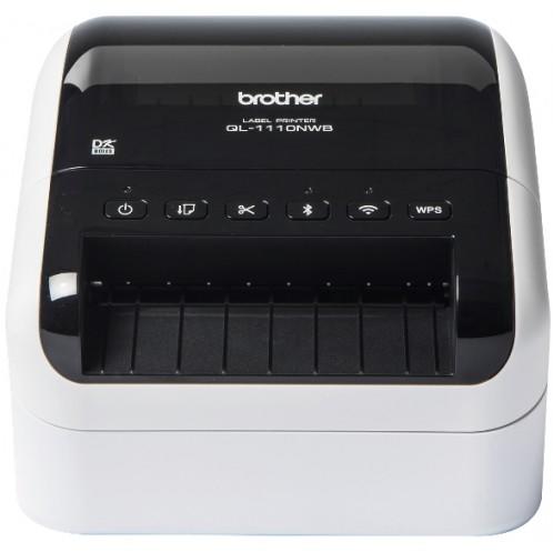 BROTHER Imprimanta Direct Termic 300dpi QL-1110NWBC, Viteza de tiparire: 110mm/Sec, QL1110NWBCYJ1