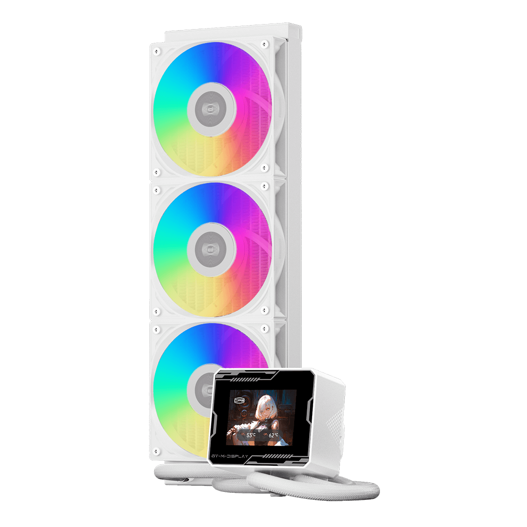 PCCOOLER COOLER GT360M ARGB Display, GT360M ARGB Display WH