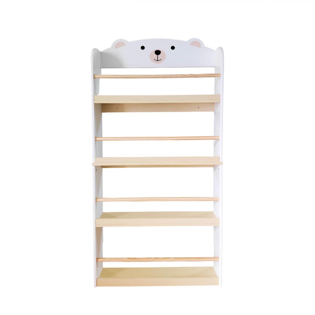U-GROW Biblioteca carti si jucarii Bear, UG-74BIBL