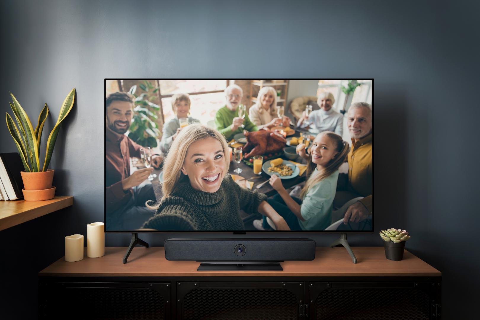 AXTEL Camera Web AX-4K Video Bar, rezolutie video 4K, USB-C, Negru, AX-4K-VB - imagine 7