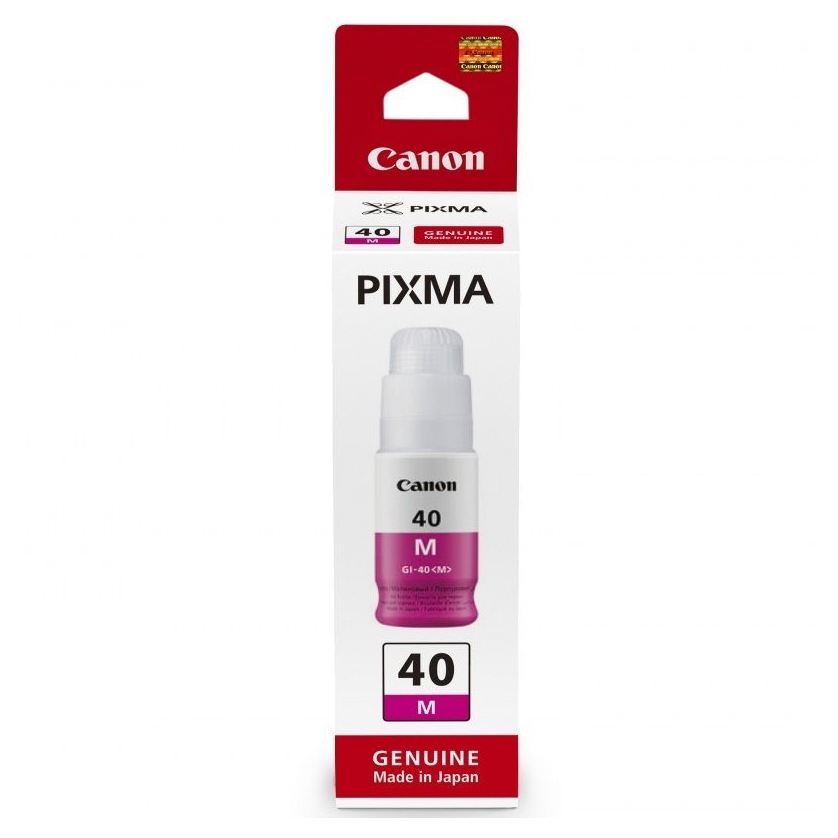 Canon Cartus Cerneala Original Magenta, GI-40M pentru G6040|G5041, 7.7K, 3401C001AA