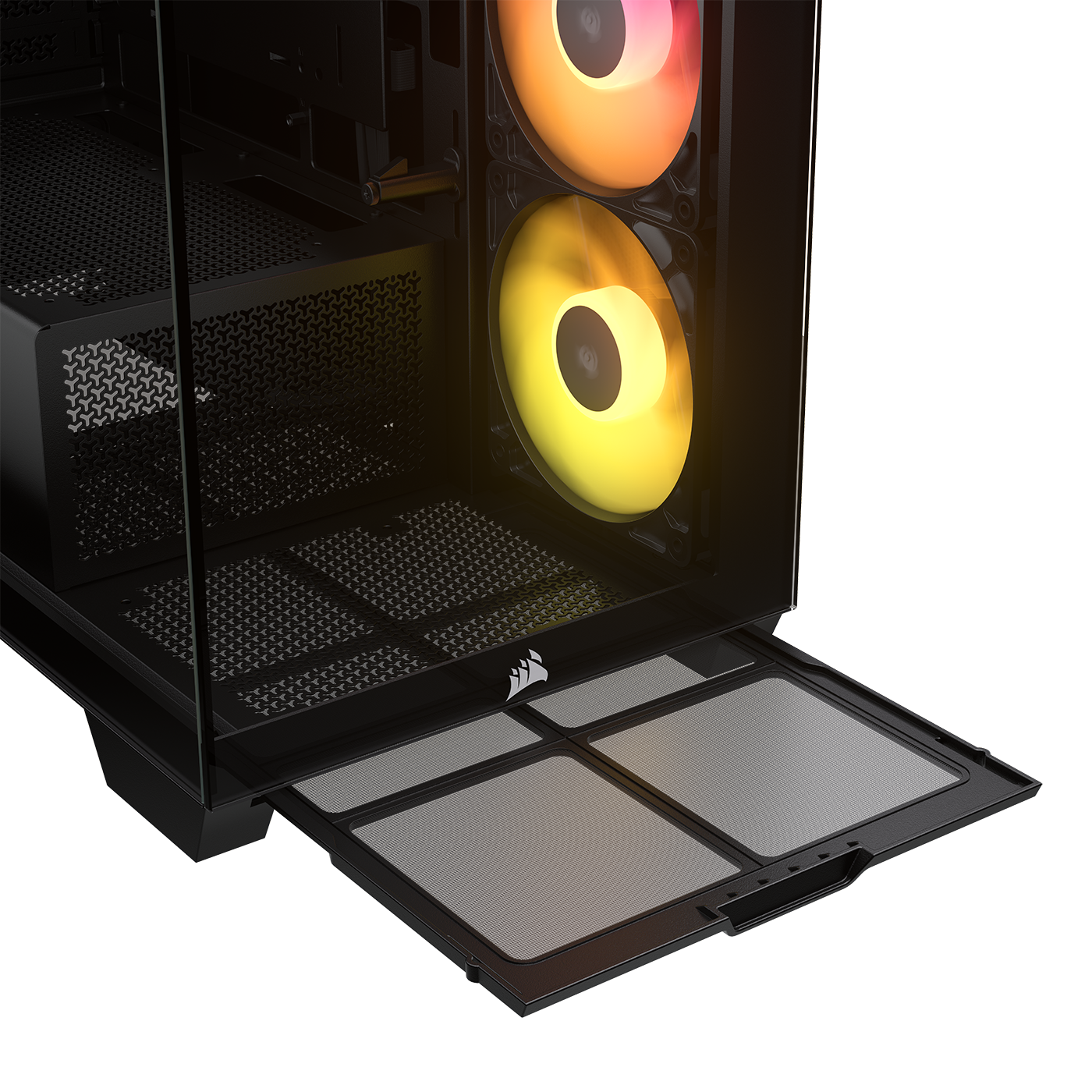 Corsair Carcasa 2800X RS-R ARGB, Micro-ATX, cu 3 ventilatoare incluse RS120-R ARGB, CC-9011347-WW - imagine 9