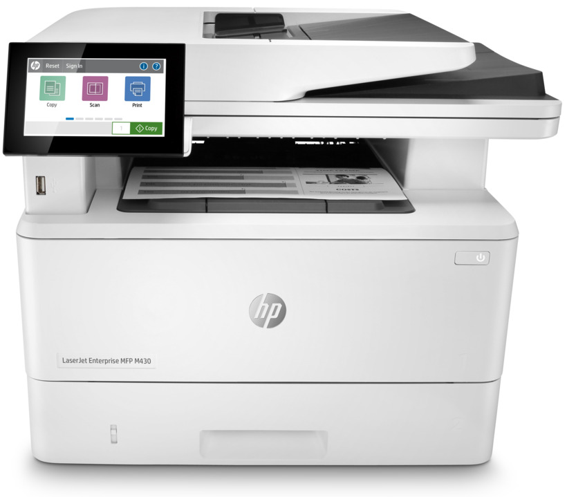 HP Multifunctional Laser Mono MFP M430f, A4, Impr., 38ppm mono, USB|Ret, Duplex:Da, ADF:DADF, 3PZ55A