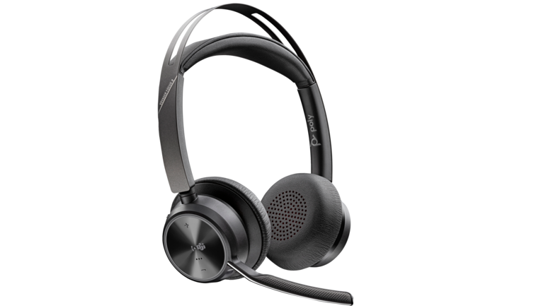 HP Casti Head-band Voyager Focus 2, Wireless, noise-canceling, Negru, 9T9J4AA