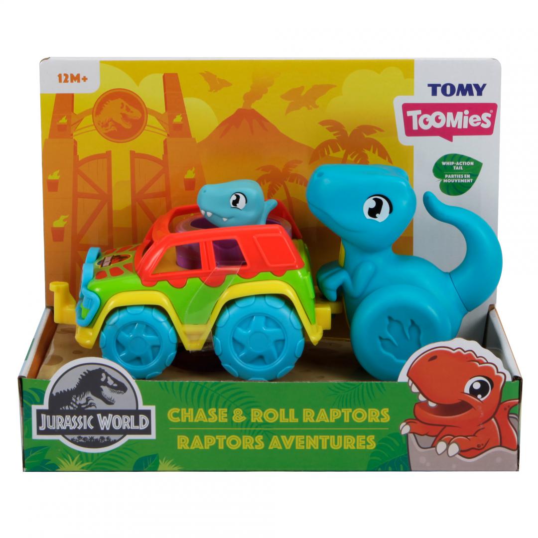 TOMY VEHICUL CU DINOZAURI, JURASSIC WORLD, T73251 - imagine 2