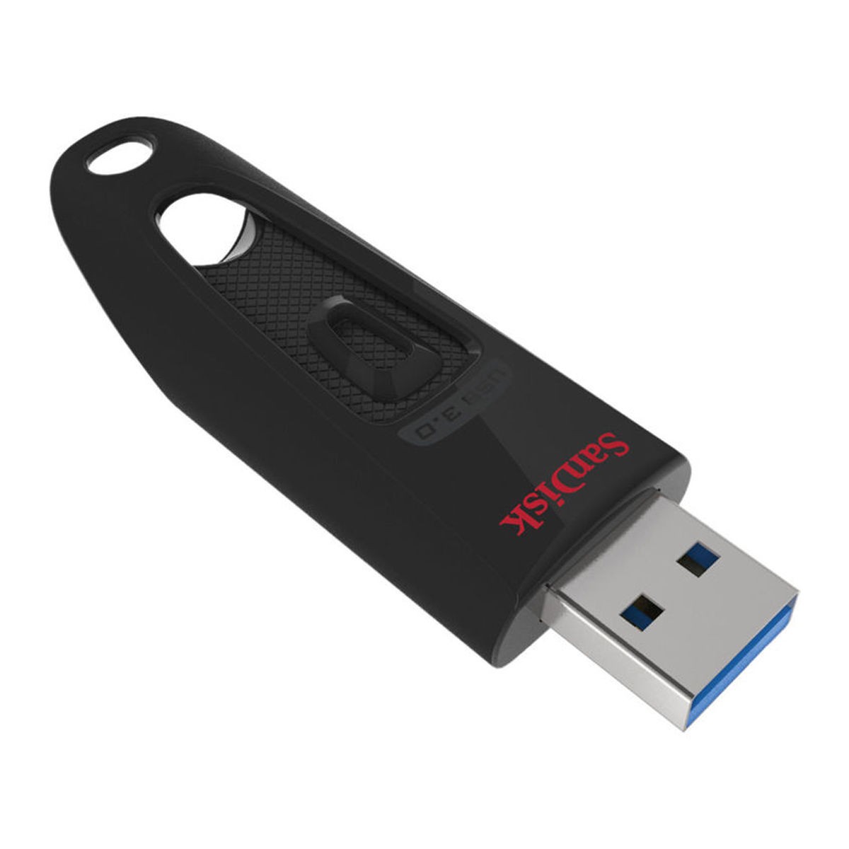 Sandisk MEMORIE USB 3.0 64 GB, retractabila, carcasa plastic, negru, SDCZ48-064G-U46