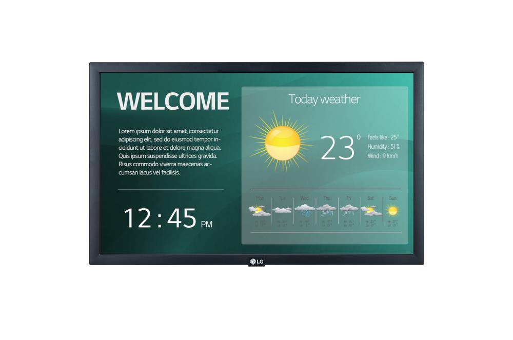 LG MONITOARE - signage DISPLAY LCD 22", 22SM3G-B