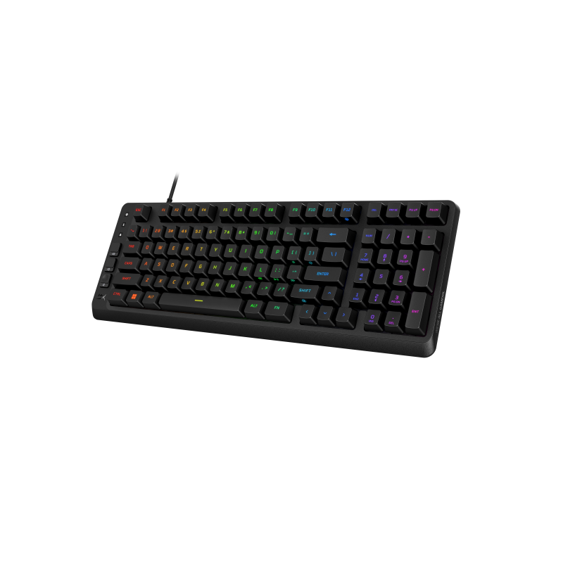 HP Tastatura Mecanica Gaming HyperX Eve 1800, RGB, USB, Negru, B7JE0AA