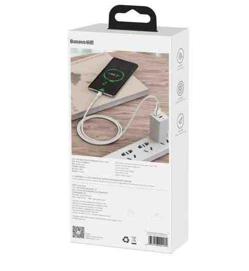 Baseus CABLU alimentare si date Cafule Series, Fast Charging Data Cable pt. smartphone, CAKF000102 - imagine 3
