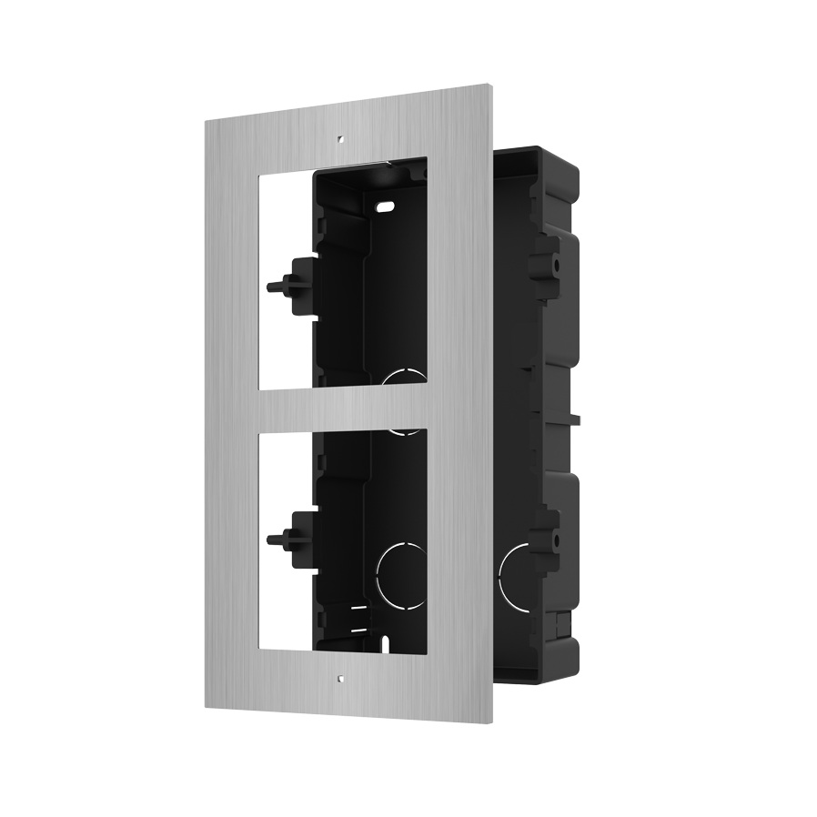 Hikvision PANOU FRONTAL INCASTRAT PENTRU 2 MODULE, DS-KD-ACF2/S