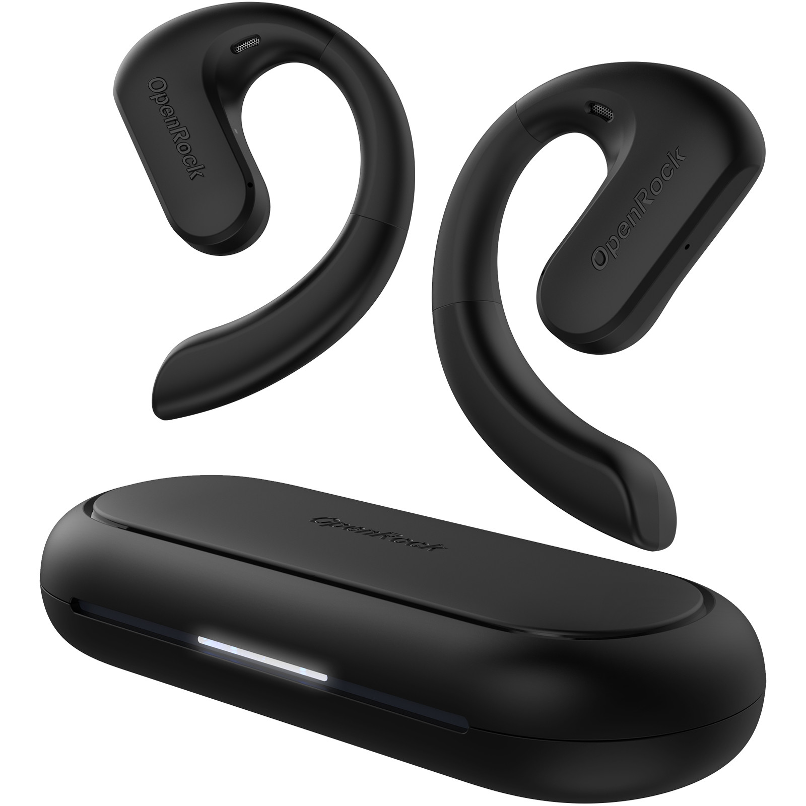 OneOdio Casca wireless, tip butoni - TWS, utilizare smartphone, conectare prin, OpenRock-S-Black - imagine 2