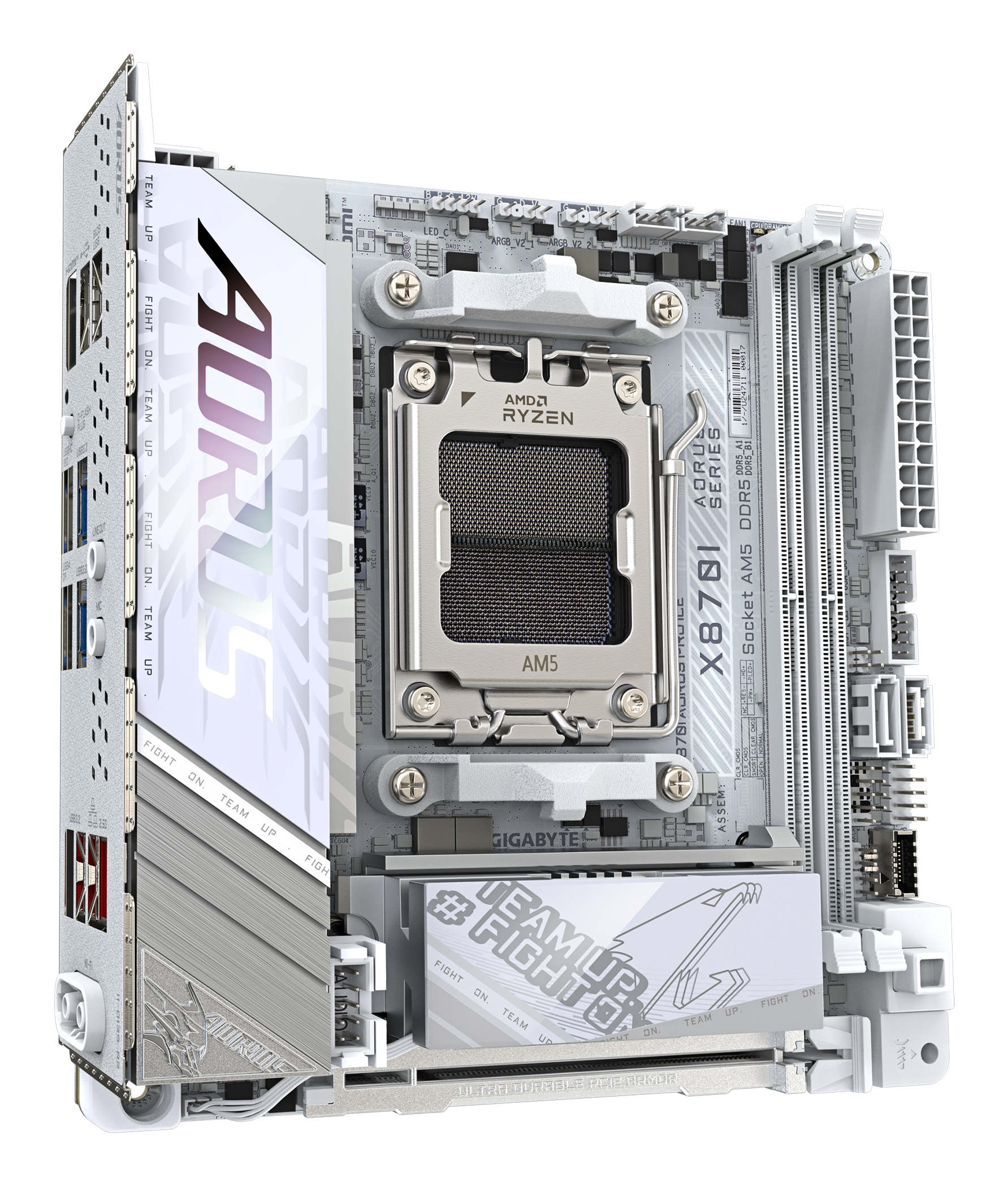 Gigabyte MB, X870I AORUS PRO ICE - imagine 2