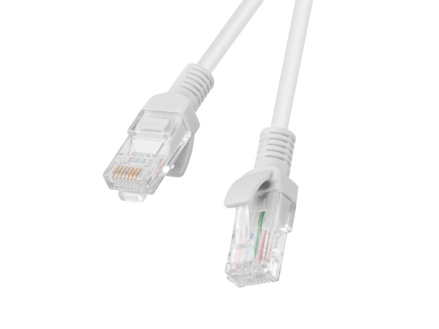 Lanberg Patch cord Cat.5e UTP 0,25 m gri, PCU5-10CC-0025-S