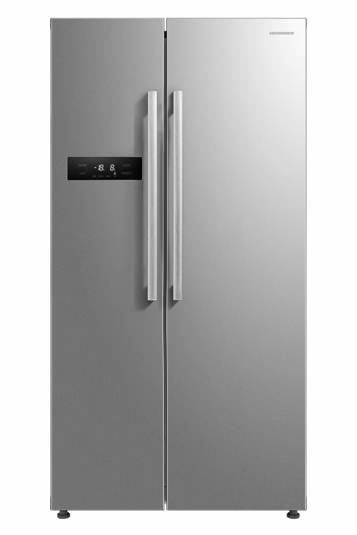 HEINNER Side by Side, No Frost, 548 L, Clasa E, Aspect Inox, HSBS-M548NFINVXE++