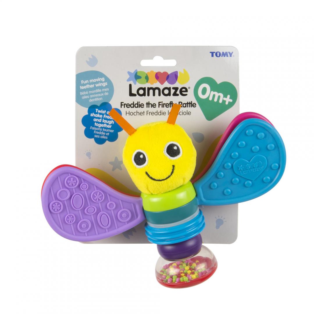 TOMY JUCARIE PENTRU BEBELUSI, FREDDIE-LICURICIUL ZORNAITOR, LAMAZE, T27636