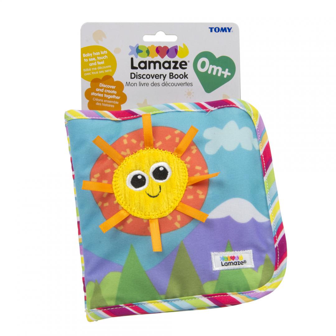 TOMY JUCARIE PENTRU BEBELUSI, CARTE DIN PLUS, LAMAZE, T27126