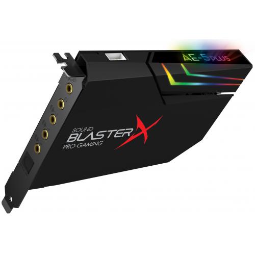 CREATIVE Sound Blaster AE-5 Plus - RGB PCIE Soundcard (Retail), 70SB174000003