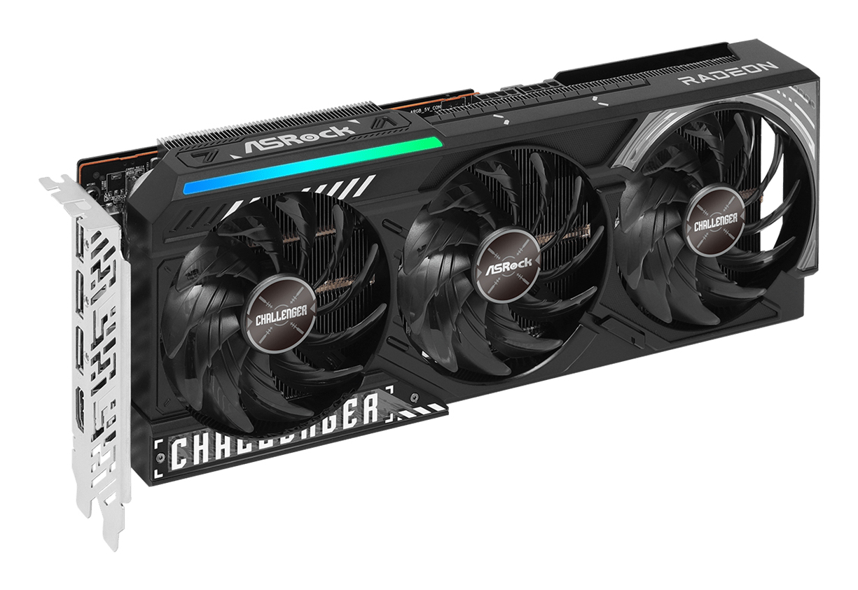 Asrock VGA RX9070 CHALLENGER 16GB, RX9070 CL 16G - imagine 2