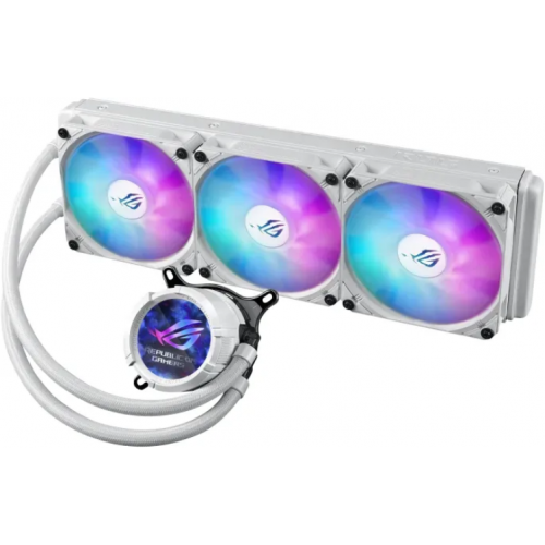 Asus CPU Cooler RS LC III360 ARGB LCD WH, ROG STRIX LC III 360 ARGB LCD WHT - imagine 2