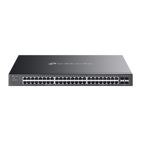 Tp-Link Switch Smart, 52 porturi Gigabit din care 32 porturi POE+ 230W, 4 x SFP, SG2452LP