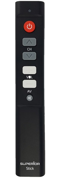 Superior TELECOMANDA UNIVERSALA, programabila pt. orice model de TV, baterii 2 x AAA, SUPTLB003