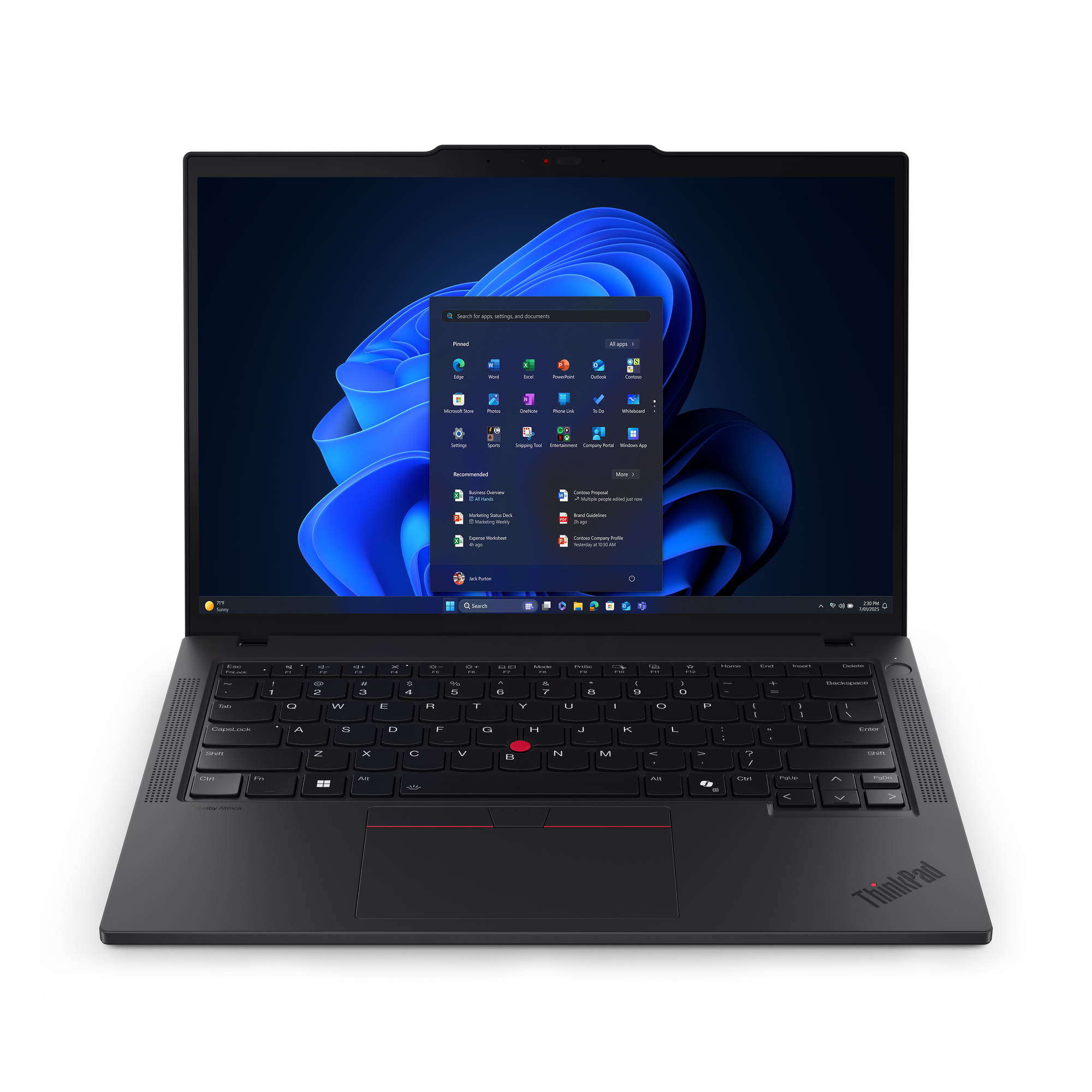 Lenovo Notebook TP T14 G6 CU7-255U 14"/64GB/1TB 11P, 21QC00BQRI