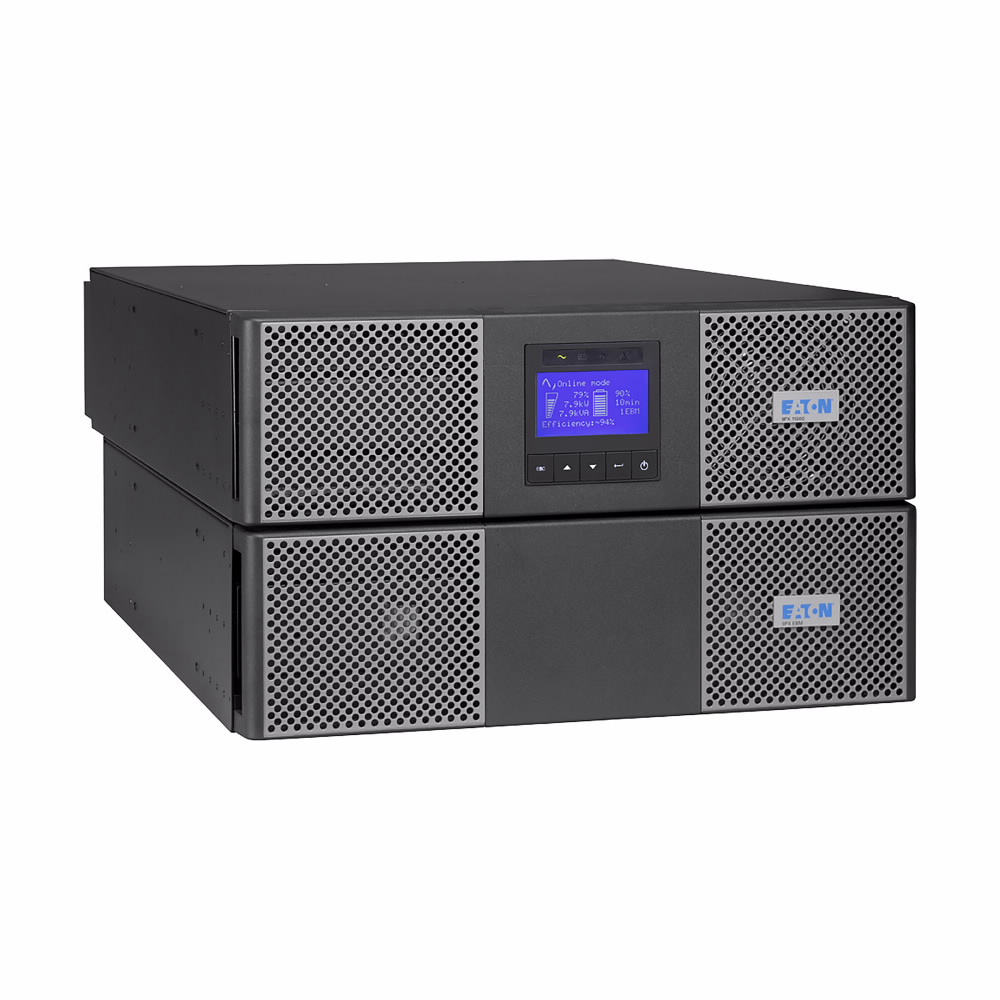Eaton UPS, Online, Rack, 10000 W, fara AVR, IEC x 4, display LCD, back-up peste 100, 9PX11KIRTNBP