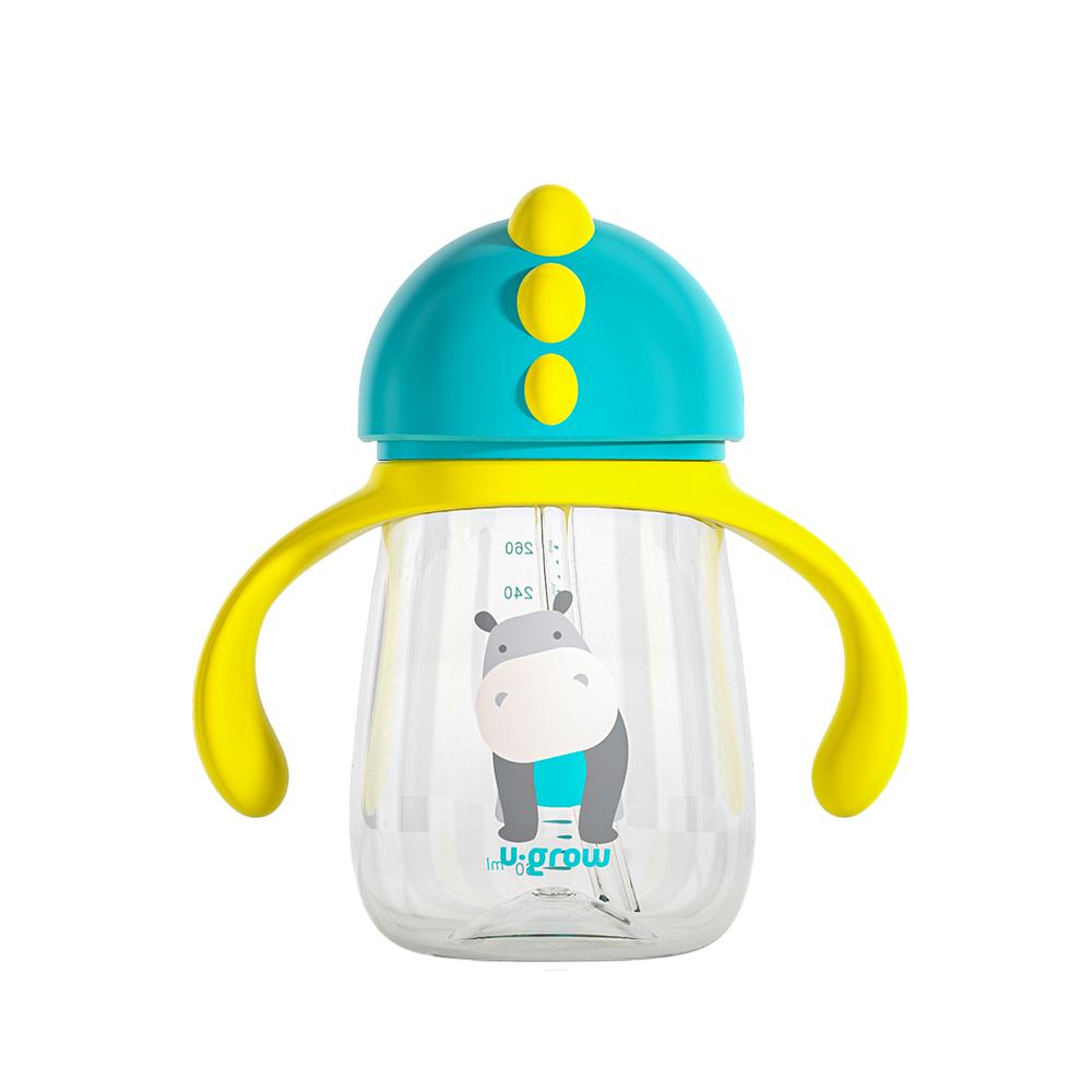 U-GROW Pachet 3 in 1 cana 260 ml tritan cu 3 accesorii diferite pentru baut : tetina, UG-3IN1-BL - imagine 2