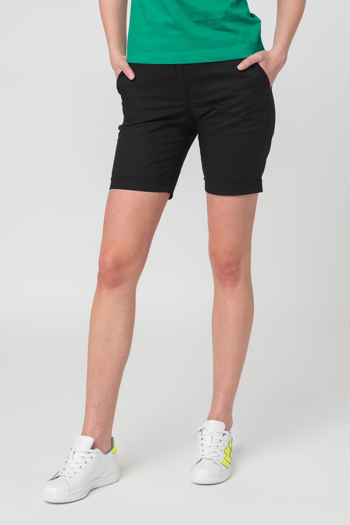 PEGAS PANTALONI SCURT CASUAL FEMEI BLACK XL, PS2122-12-01B-XL