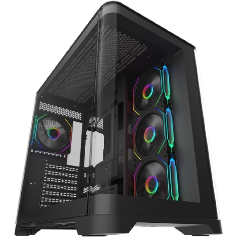 AQIRYS Carcasa Europa, RGB, Mid Tower, Black, AQRYS_EUROPABK
