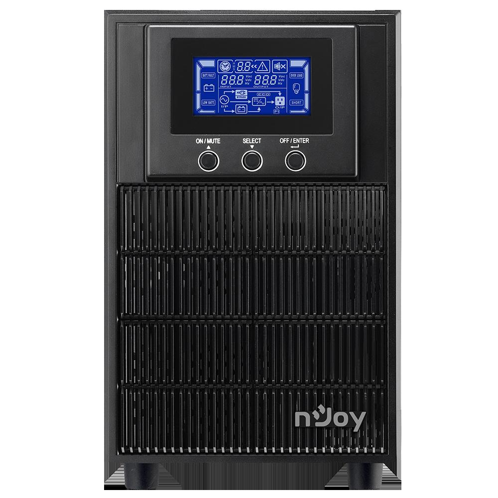 Njoy UPS, ATEN PRO 2000, Online cu sinusoida pura, tower, 2000VA/1800W, AVR, PWUP-OL200AP-AZ01B - imagine 2