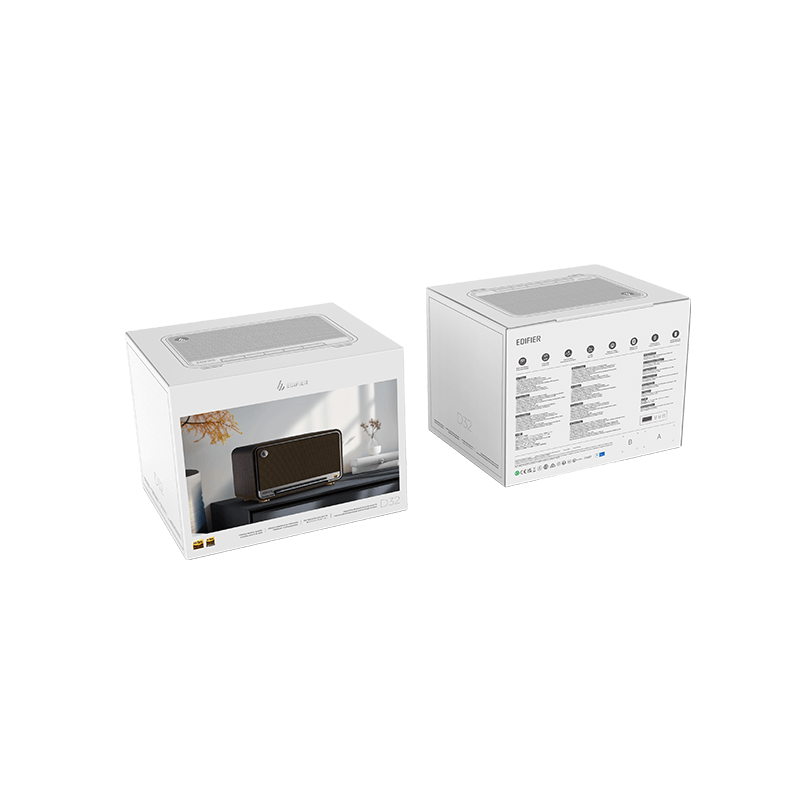 Edifier BOXE desktop bluetooth, RMS: 60W (2 x 15W, 1 x 30W), Bluetooth 5.3, AUX, Wi-Fi, D32-BK - imagine 6